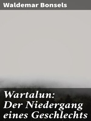 cover image of Wartalun
